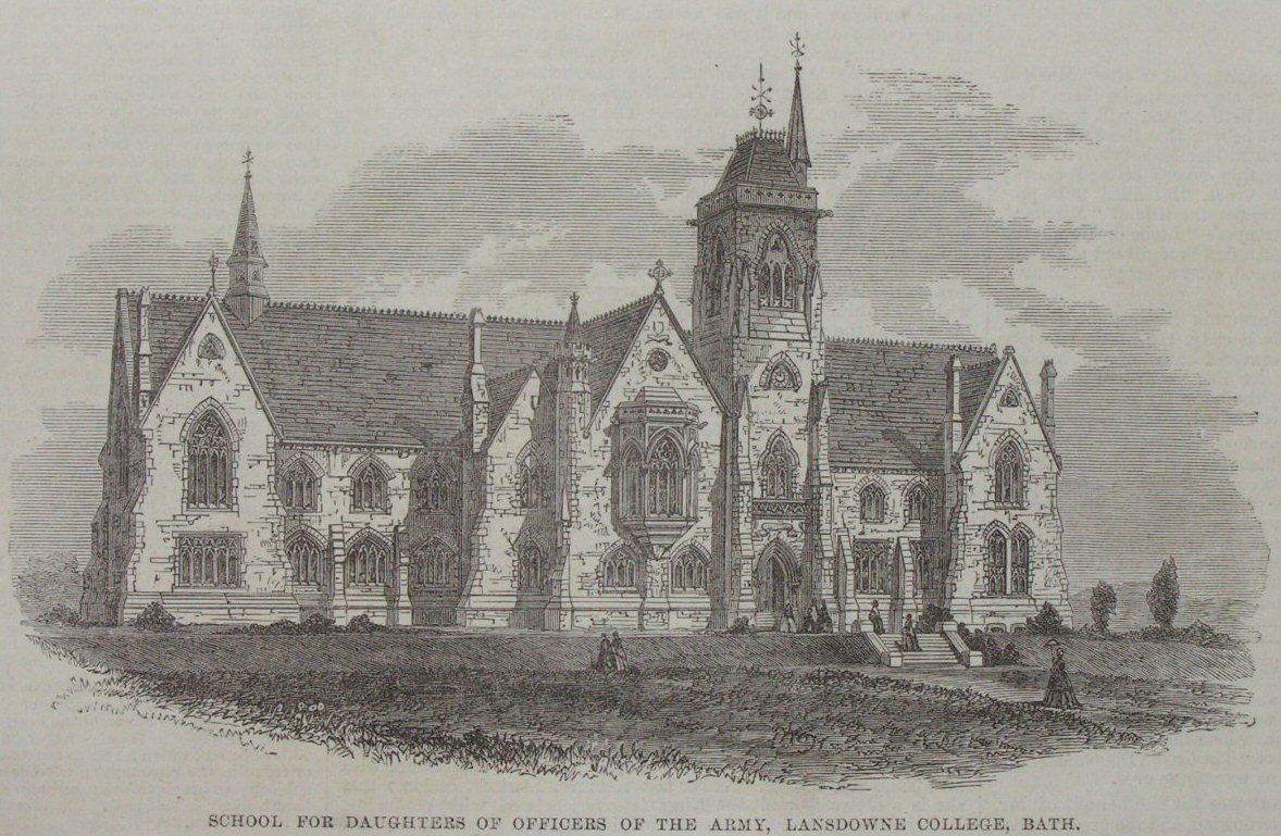 Wood - School for Daughters of Officers of the Army, Lansdowne College, Bath.